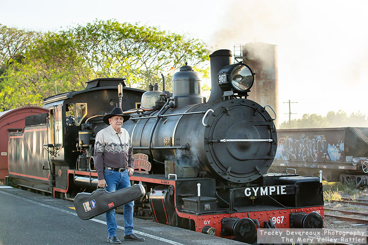 Graeme Jensen and the Mary Valley Rattler